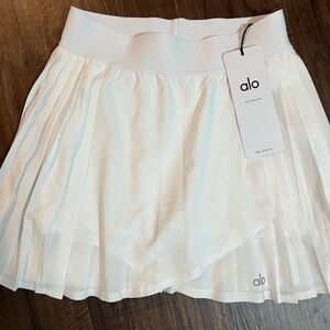 alo tennis skirt xs